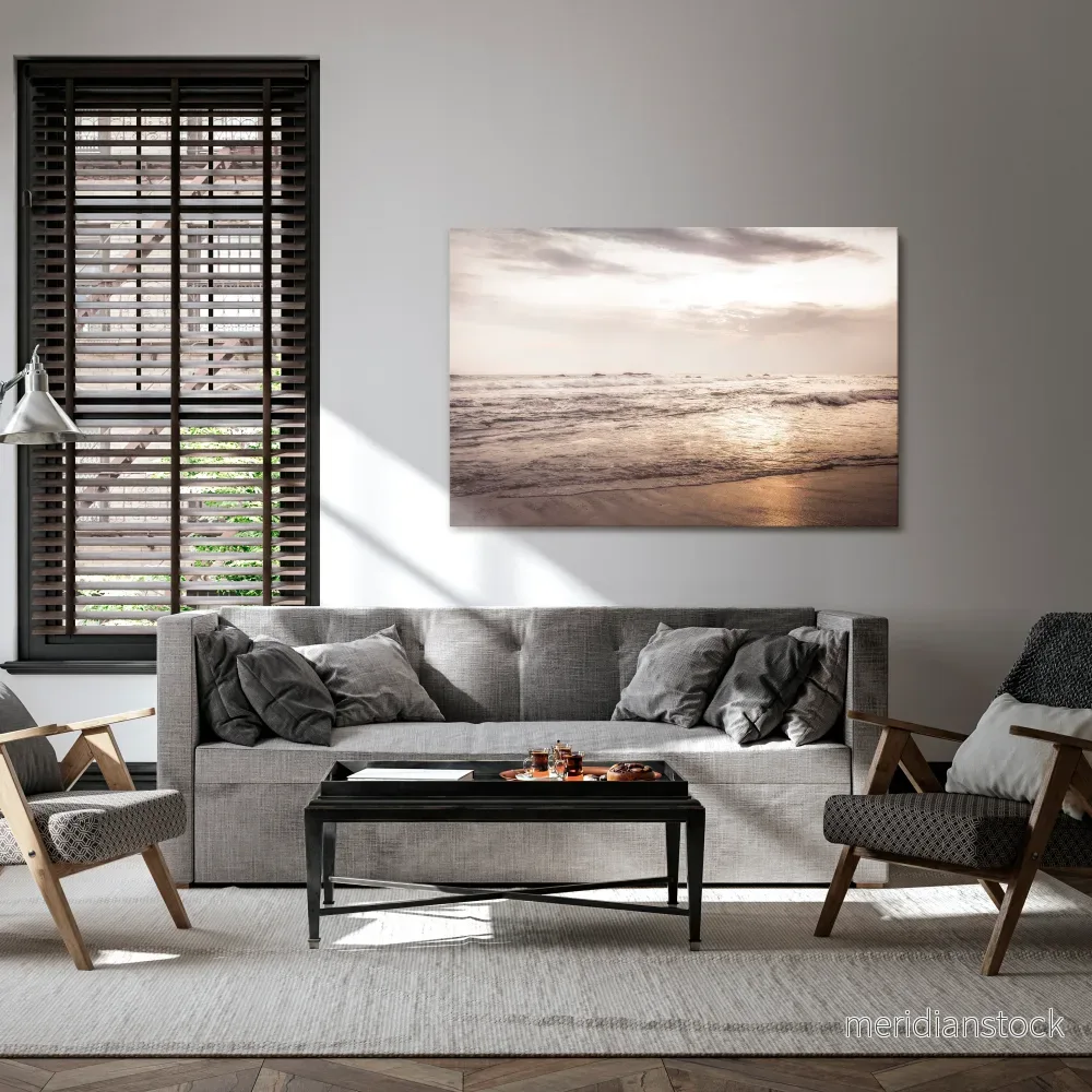 WHISPERS OF THE OCEAN Horizontal Canvas Print - Bild 2