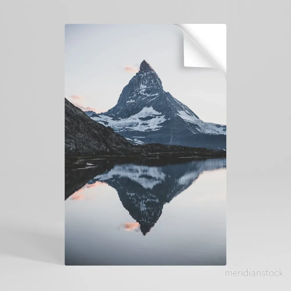 MEMORY OF MATTERHORN Självhäftande Vertikal Poster - Bild 2