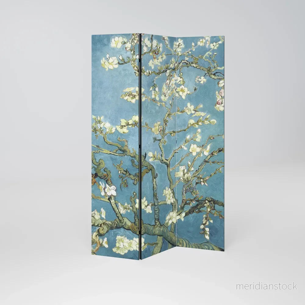 ALMOND BLOSSOM Dekorativ rumsavdelare – 3 paneler