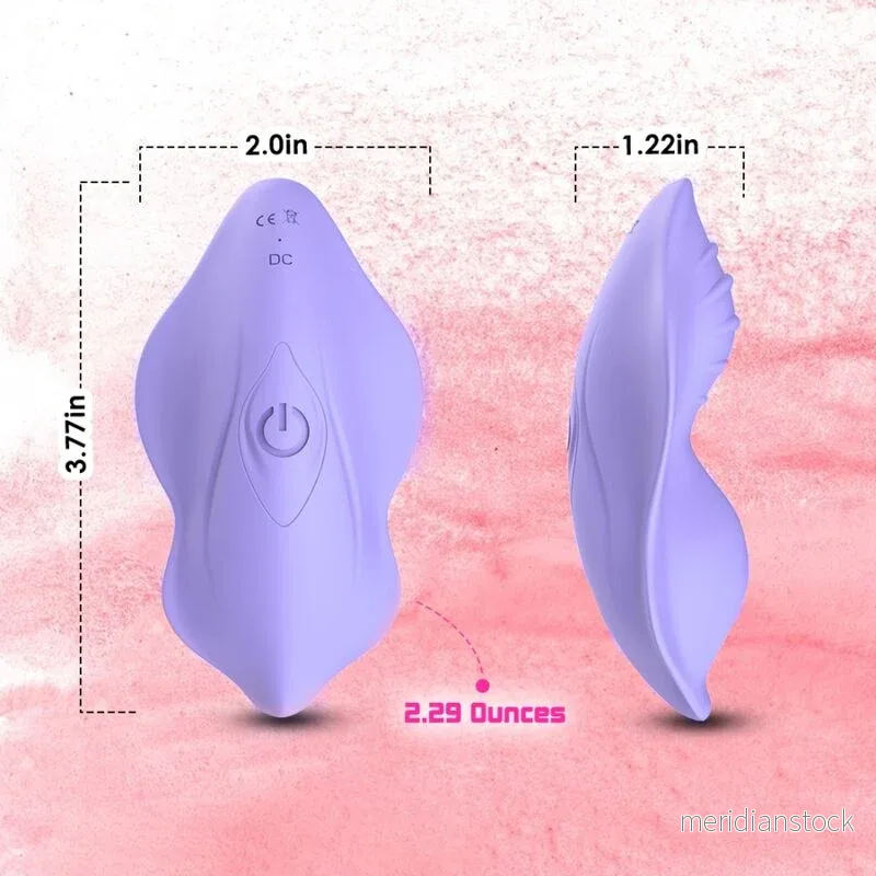 ARMONY - WHISPER WEARABLE PANTIES VIBRATOR REMOTE CONTROL PURPLE - Bild 2