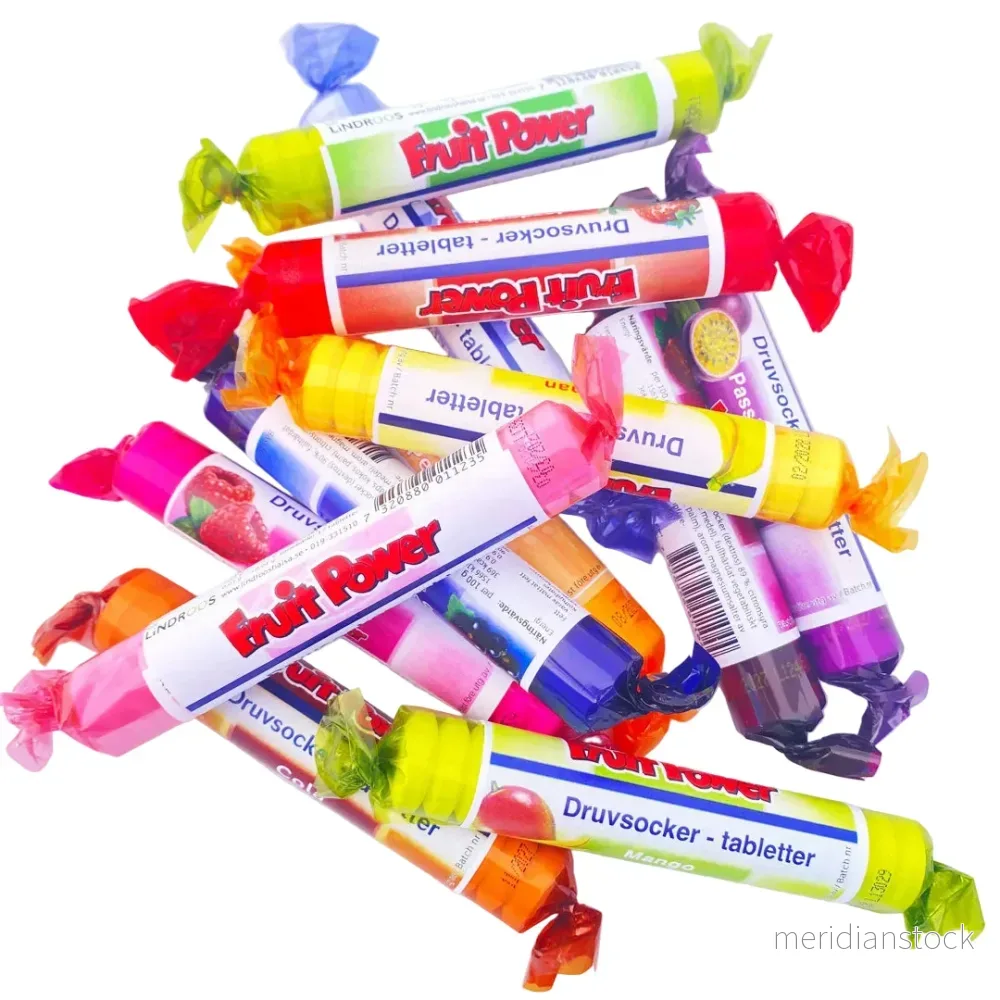 Druvsocker FruitPower Prova Rullar Druvsocker FruitPower Prova Rullar