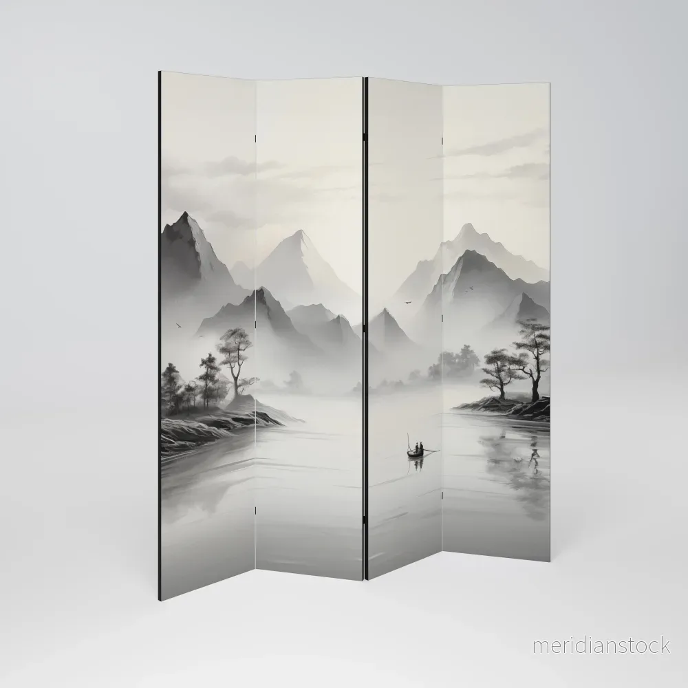 ASIAN VENTURE Rumsavdelare 4 paneler