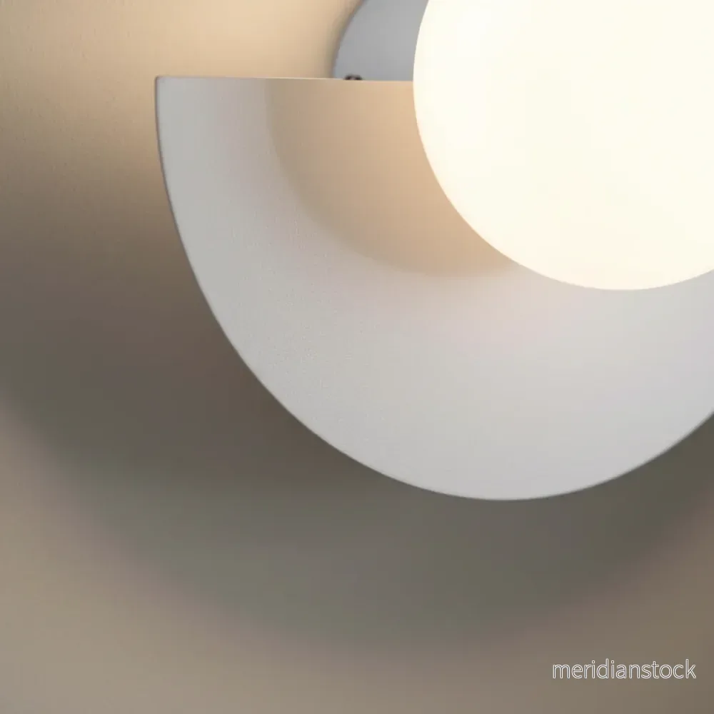Metall Halvmåne Vägglampa - HalvGlow - Bild 3