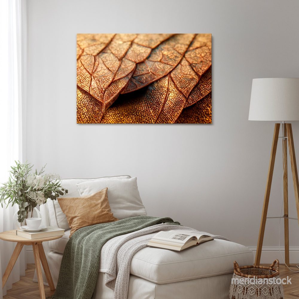 RUSTIC TEXTURE STUDY Horizontal Canvas Print - Bild 2