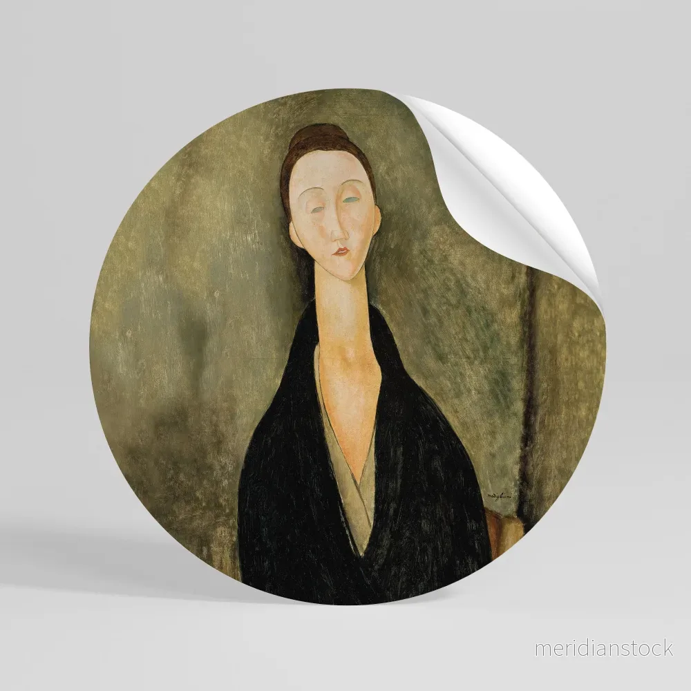 AMEDEO MODIGLIANI Rund väggdekal AMEDEO MODIGLIANI Rund väggdekal