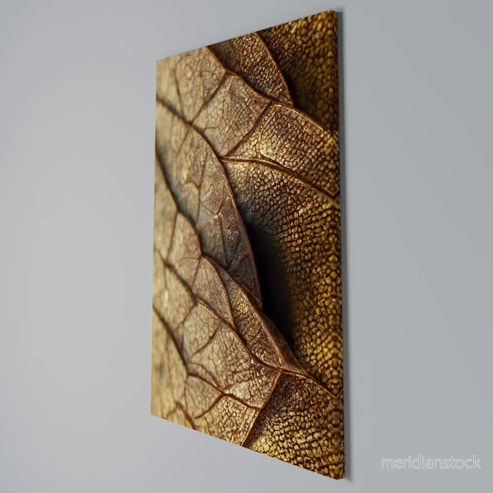 RUSTIC TEXTURE STUDY Vertical Canvas Print - Bild 3