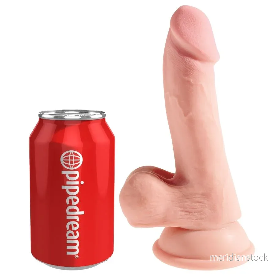 KING COCK - TRIPLE DENSITY DILDO 14 CM - Bild 2