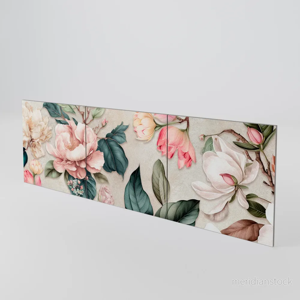 FLORAL GRACE Luckset med 3 dörrar till sideboard - Bild 2