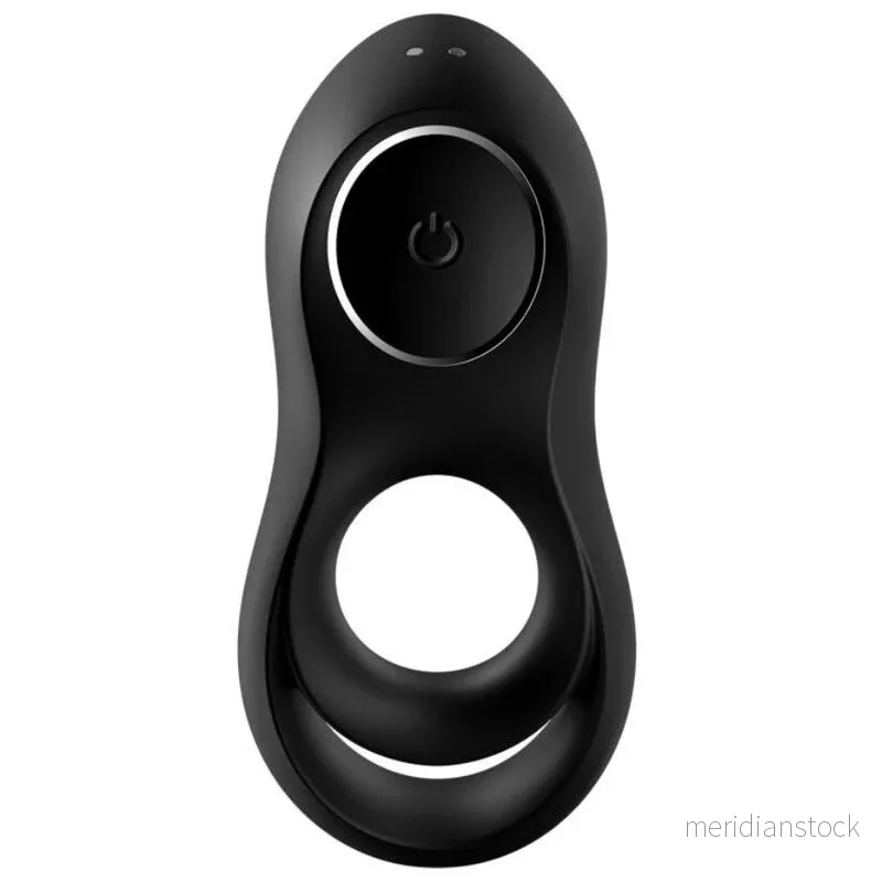 SATISFYER - LEGENDARY DUO RING VIBRATOR BLACK - Bild 3