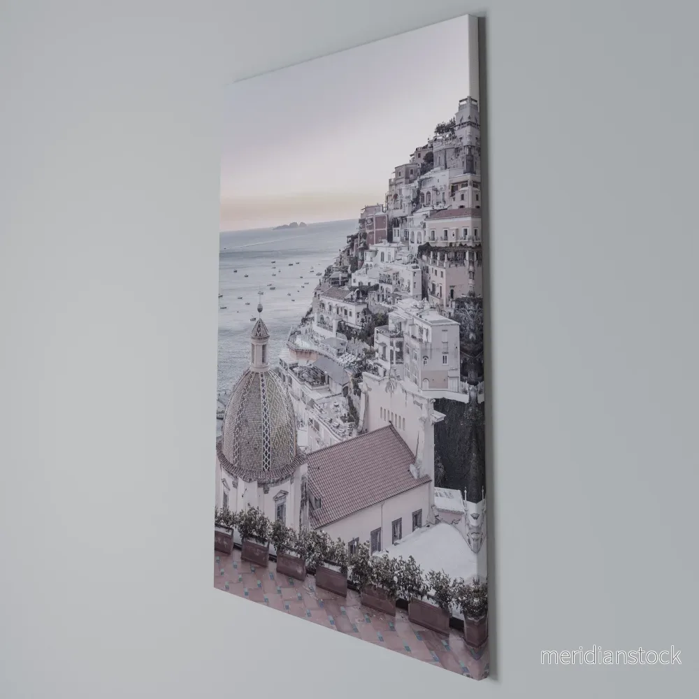 MEDITERRANEAN DREAMSCAPE Vertical Canvas Print - Bild 3