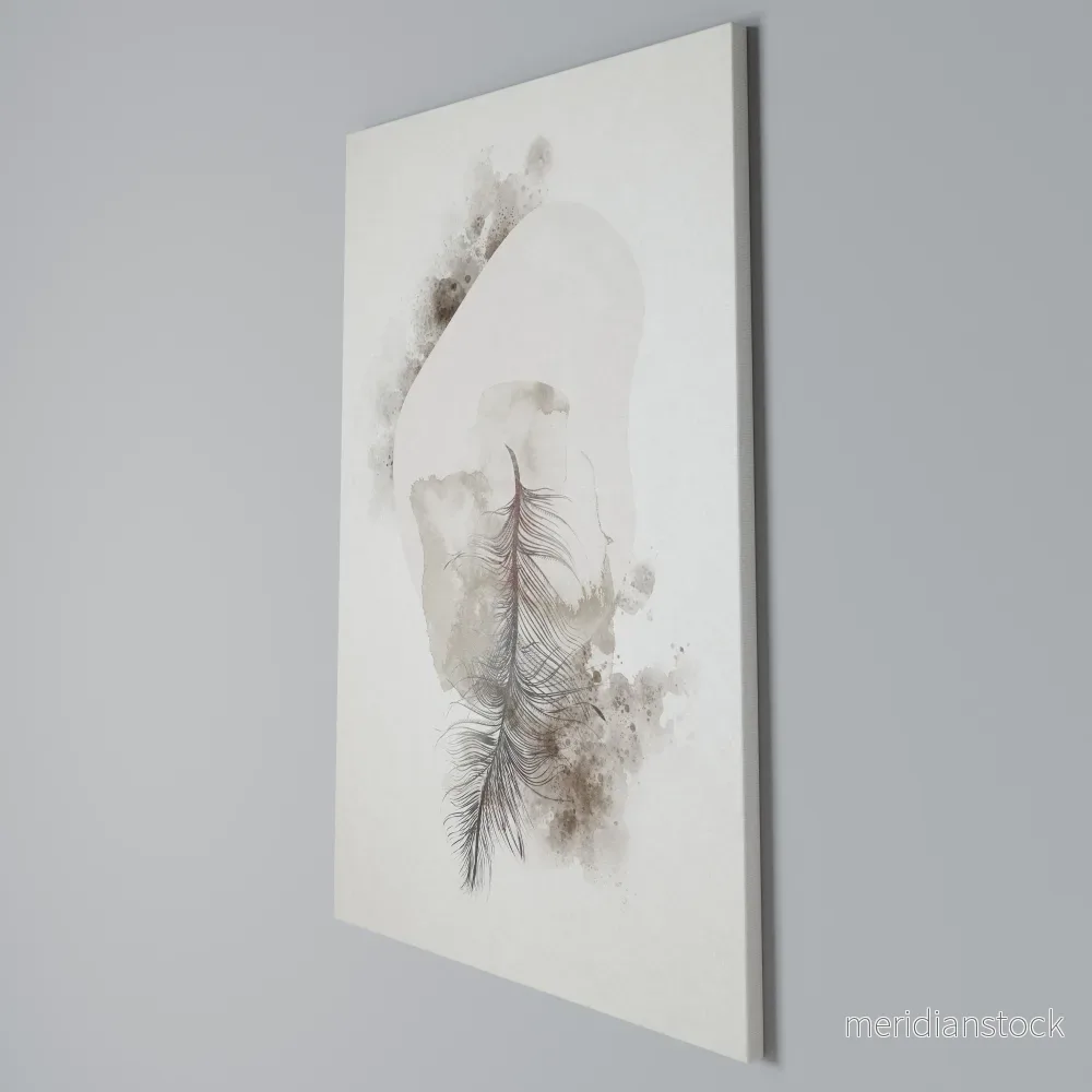 CHARMING DELICACY Vertical Canvas Print - Bild 3