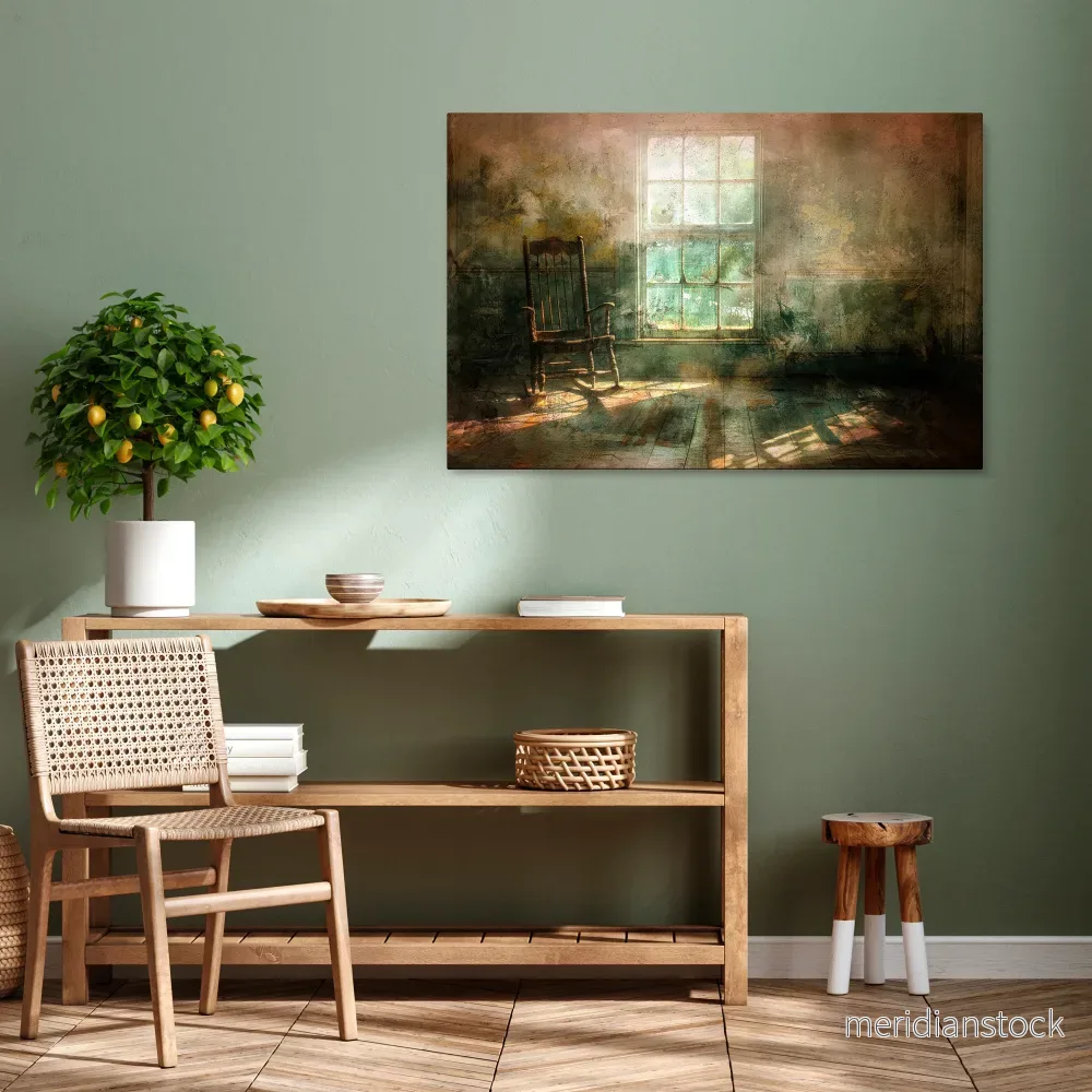 SUNLIT STILLNESS Horizontal Canvas Print - Bild 2