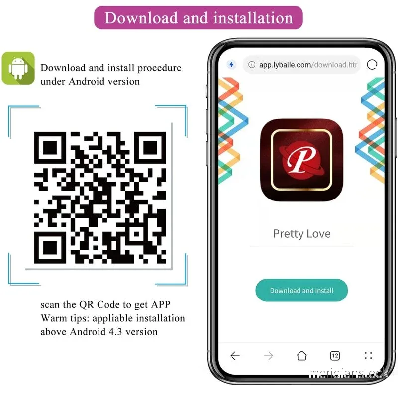 PRETTY LOVE - FRANZ MASSAGER AND VIBRATOR FREE APP PURPLE - Bild 2