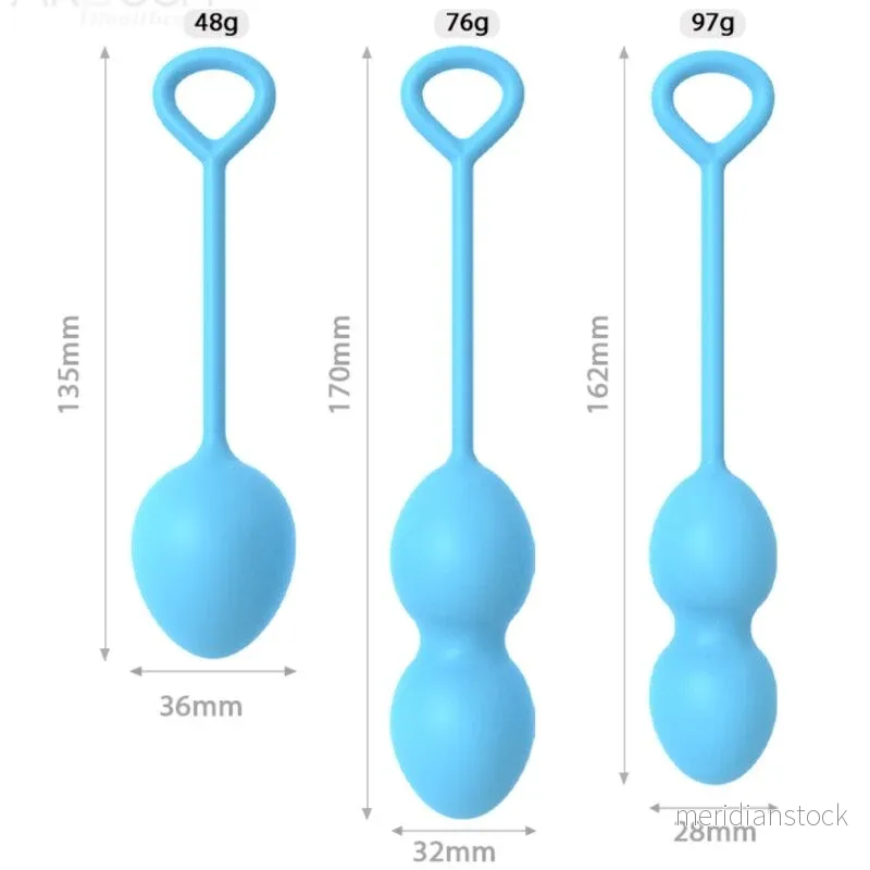 ARMONY - ANABIOSIS VAGINAL DUMBBELL 3 LEVELS BLUE - Bild 3