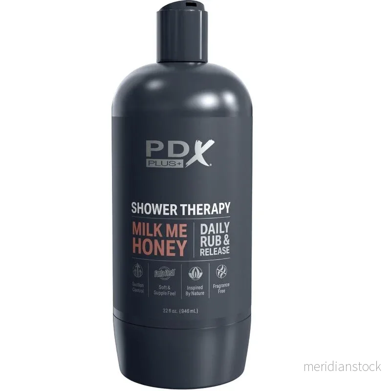 PDX PLUS - STROKER MASTURBATOR DISCRETE BOTTLE DESIGN MILK ME HONEY CANDY SHAMPOO - Bild 2