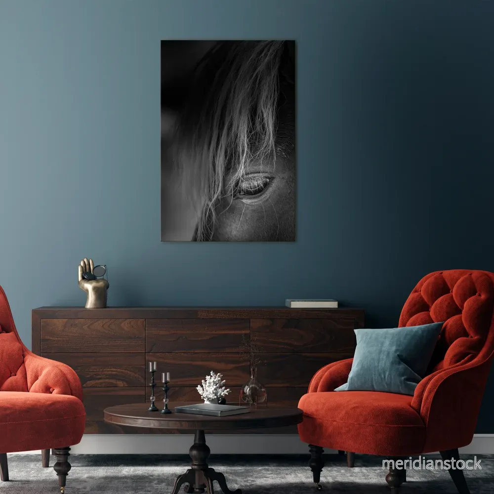 SILENT STRENGTH Vertical Canvas Print - Bild 2