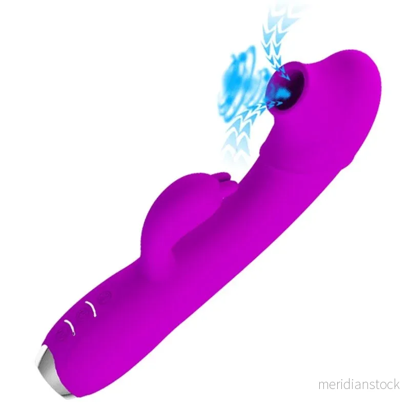 PRETTY LOVE - REGINA VIBRATOR - RECHARGEABLE STIMULATING WAVES PURPLE - Bild 3