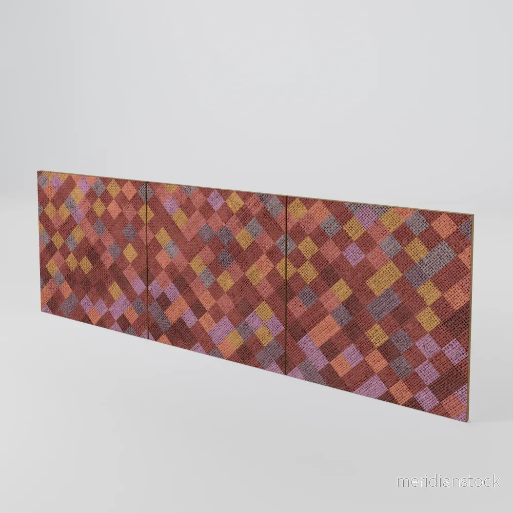 PAINTED SQUARES Luckset med 3 dörrar till sideboard PAINTED SQUARES Luckset med 3 dörrar till sideboard