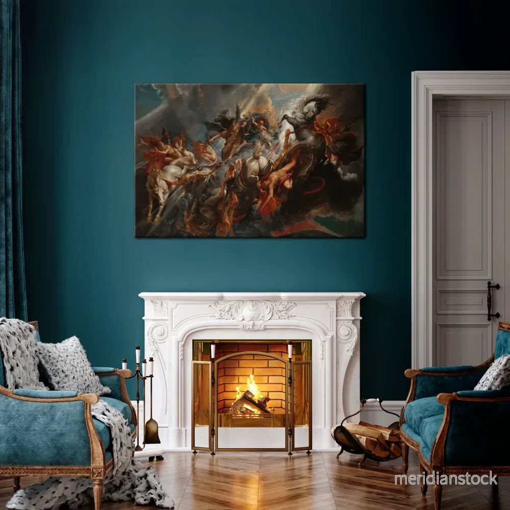 FURY IN MOTION Horizontal Canvas Print - Bild 2