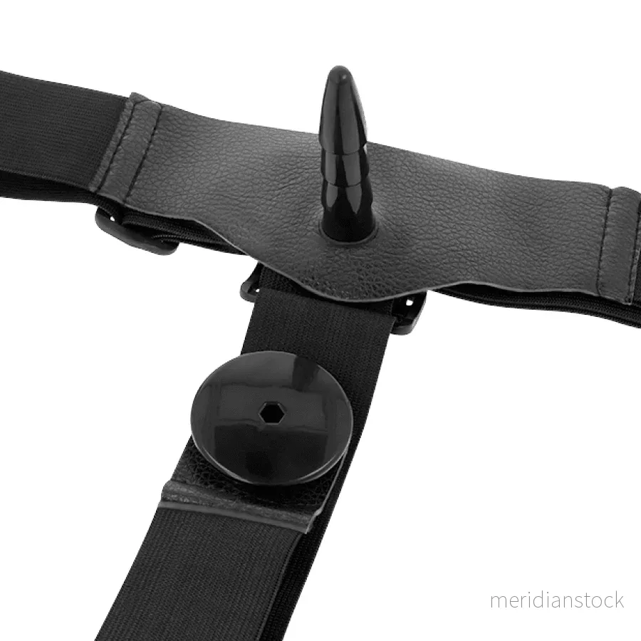 HARNESS ATTRACTION - HARRIS DOUBLE PENETRACI N WITH VIBRATION 18 CM -O- 3.5 CM - Bild 2