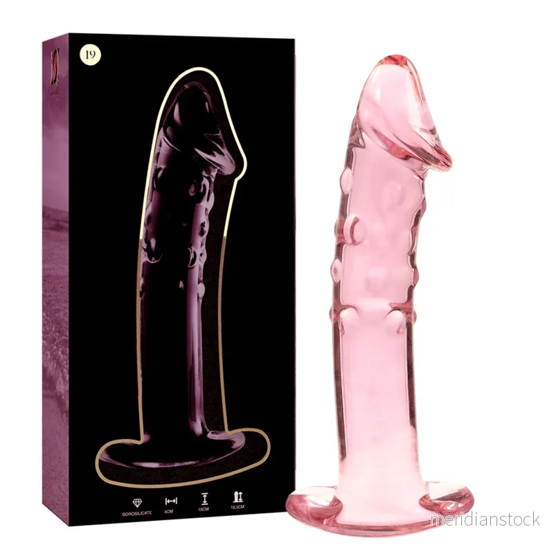 NEBULA SERIES BY IBIZA - MODEL 19 DILDO BOROSILICATE GLASS CLEAR 18.5 CM -O- 4 CM - Bild 2