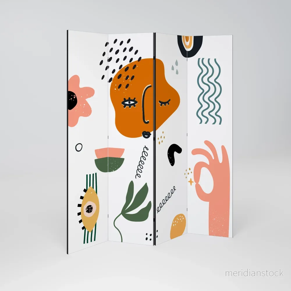 MATISSE WHIMSY Rumsavdelare 4 paneler - Bild 2