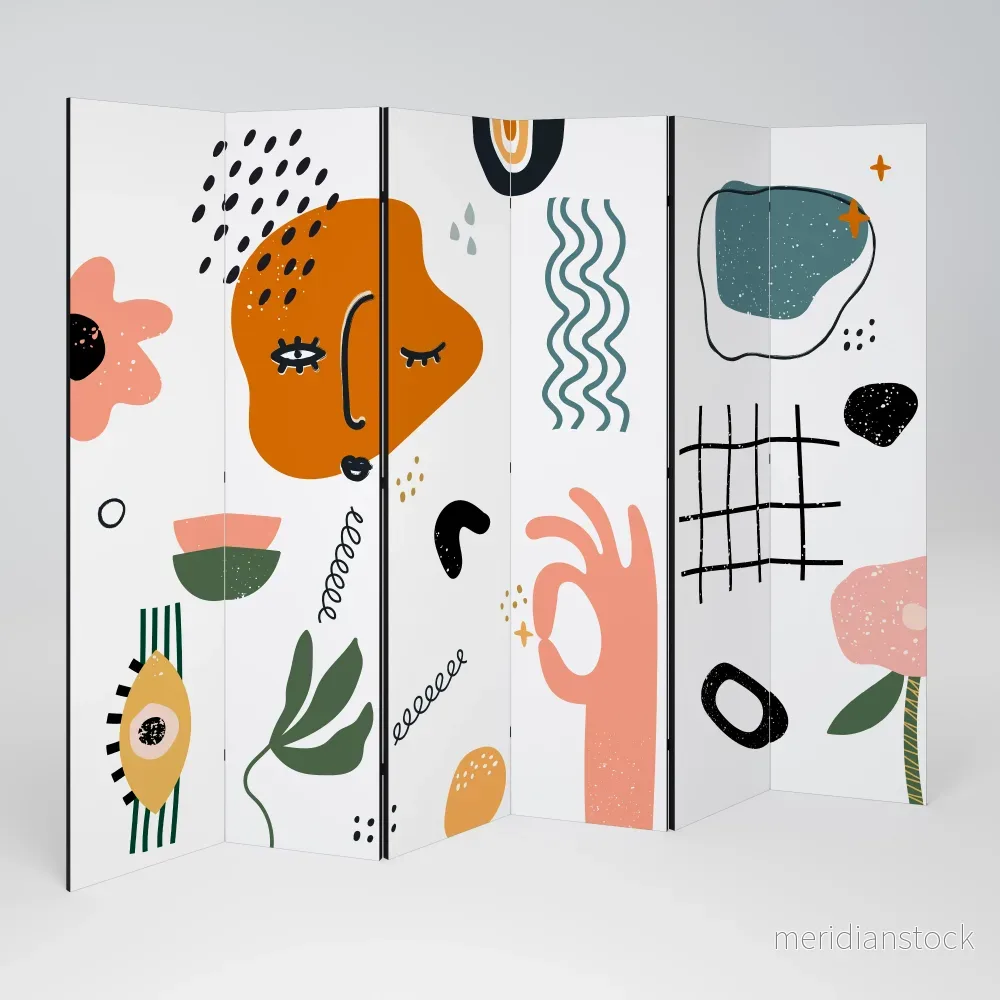 MATISSE WHIMSY Rumsavdelare 6 paneler - Bild 2