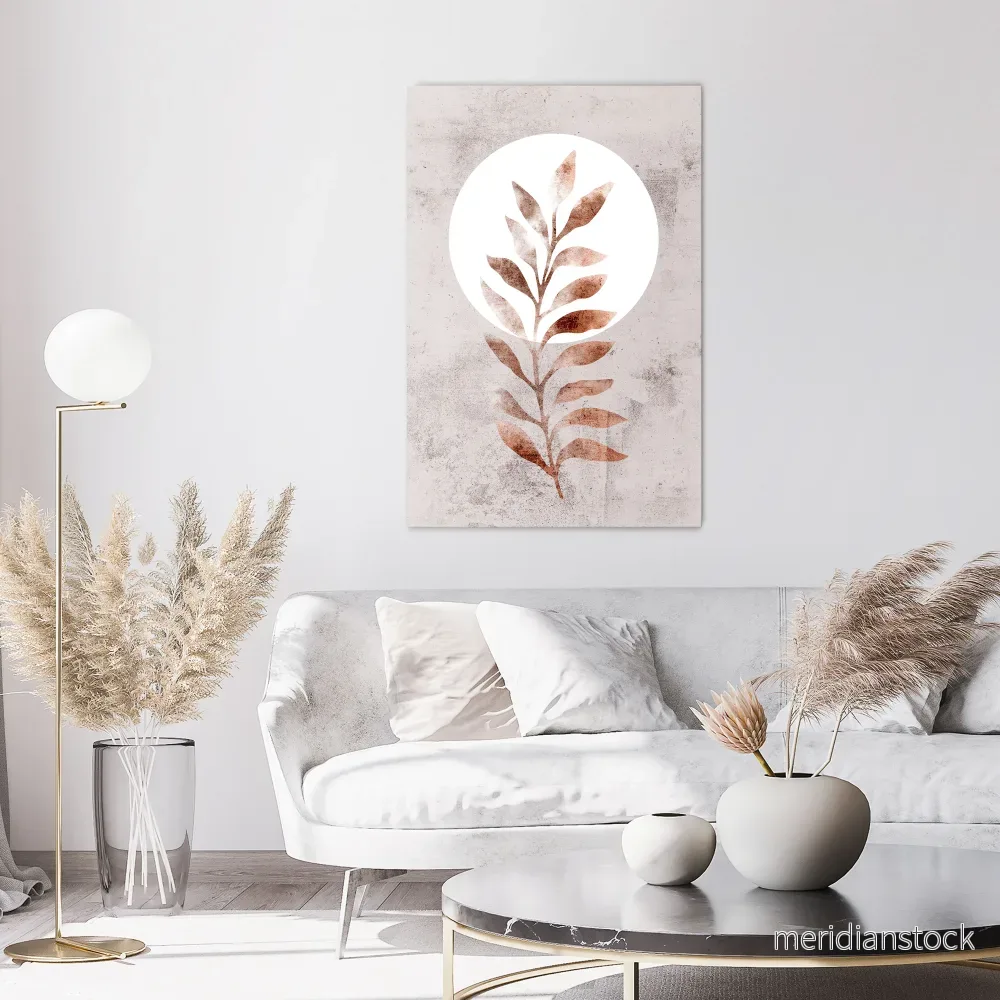 LEAF RADIANCE Vertical Canvas Print LEAF RADIANCE Vertical Canvas Print