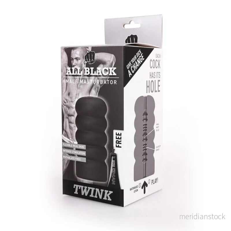 ALL BLACK - MASTURBATOR TWINK - Bild 2