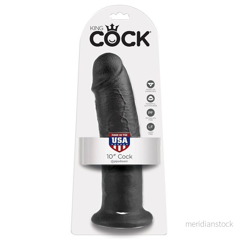 KING COCK - 10 DILDO BLACK 25 CM - Bild 3