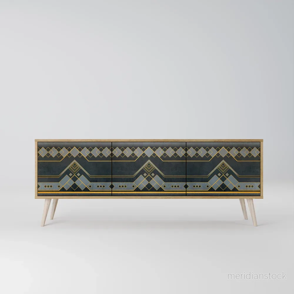 ROYAL ORDINARINESS TV-bänk med 3 dörrar - Bild 2