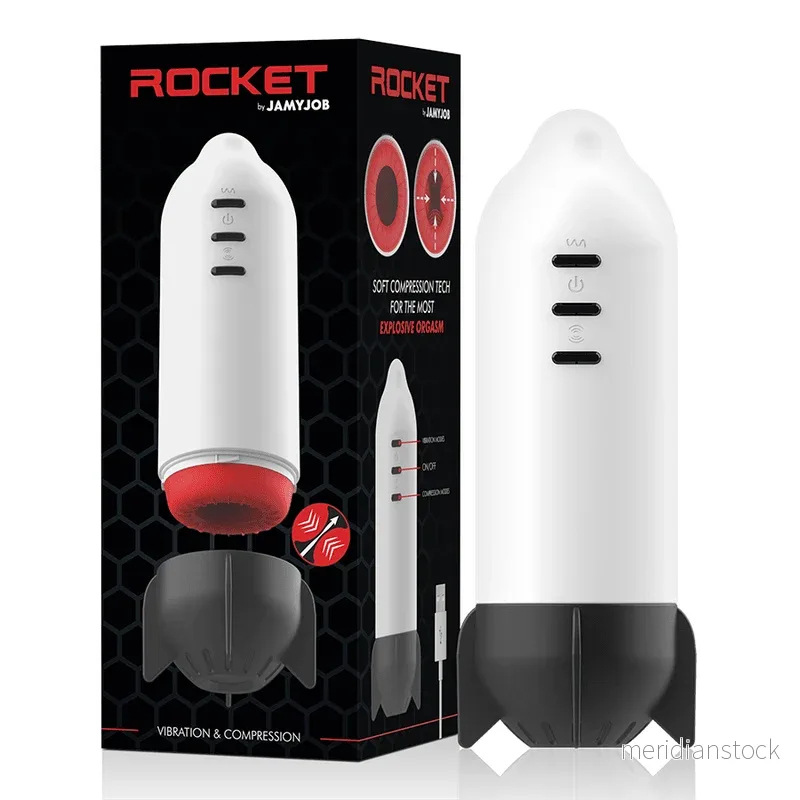 JAMYJOB - ROCKET MASTURBATOR SOFT COMPRESSION TECH AND VIBRATION - Bild 2