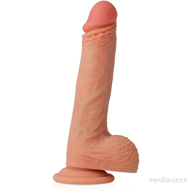 CYBER SILICOCK - STRAP-ON FREEMAN LIQUID SILICONE WITH 3 RINGS FREE 20 CM -O- 3.8 CM - Bild 3
