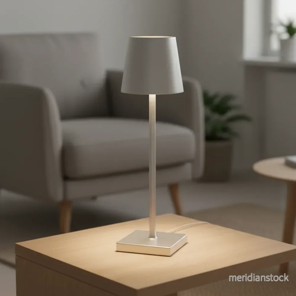 Trådlös aluminium skrivbordslampa – Luminest Trådlös aluminium skrivbordslampa – Luminest
