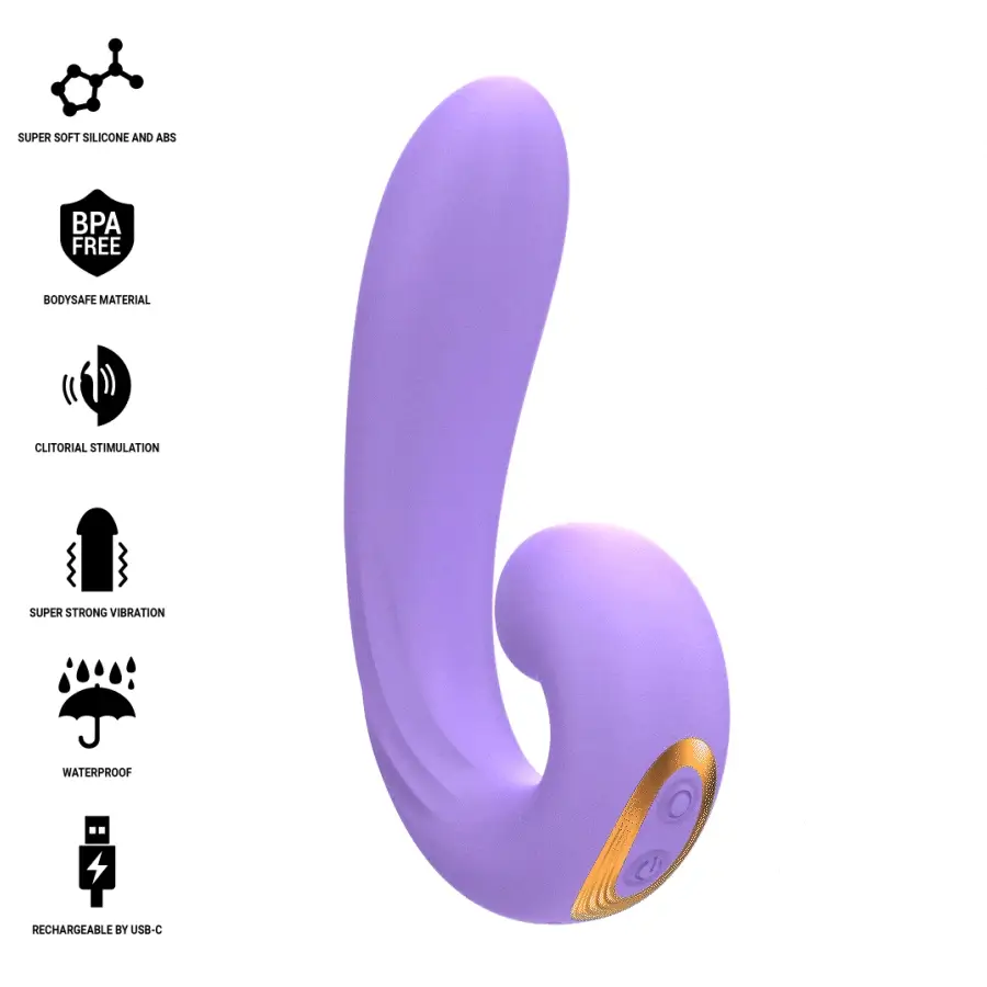 INTENSE - MERYL DOUBLE VIBRATION CLITORIS STIMULATOR - Bild 2