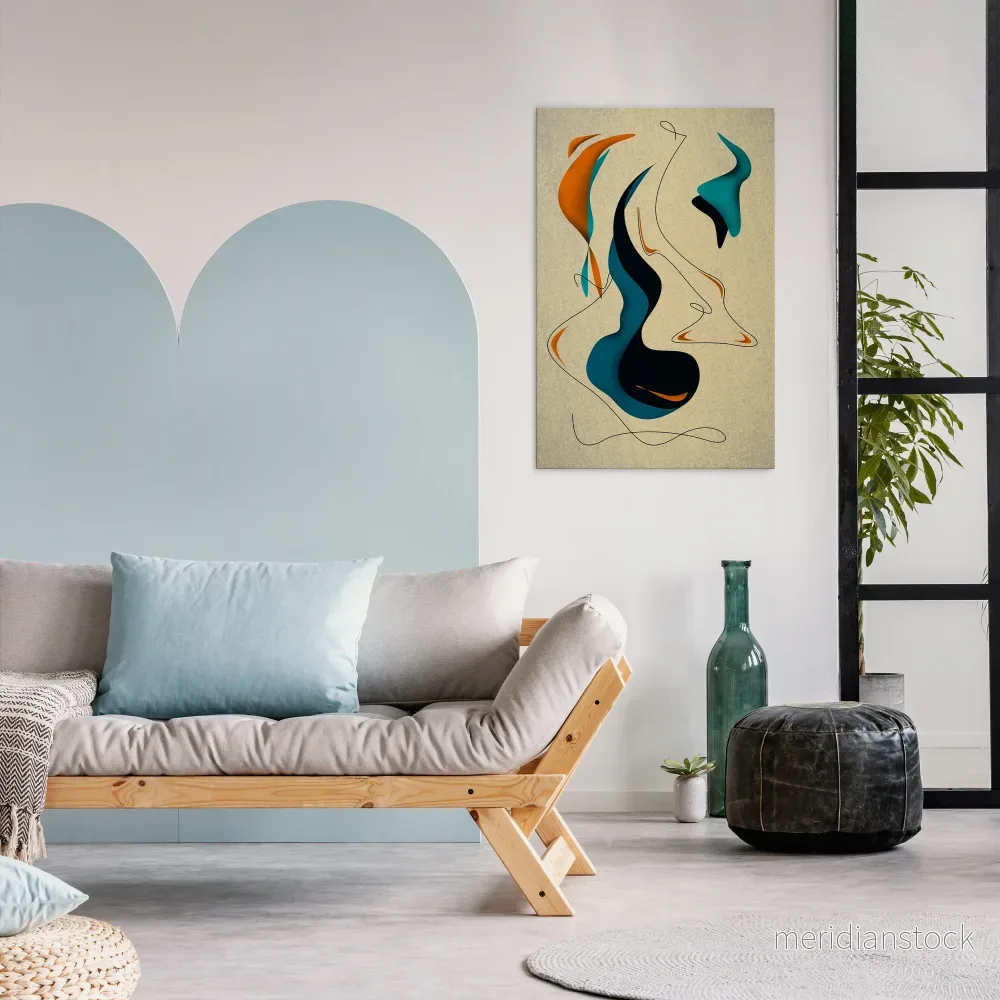 DREAMY DAZE Vertical Canvas Print - Bild 2
