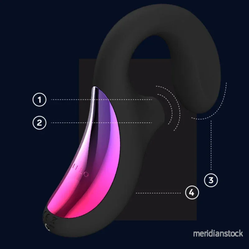 LELO - ENIGMA CRUISE DOUBLE STIMULATION SONIC MASSAGER BLACK - Bild 3