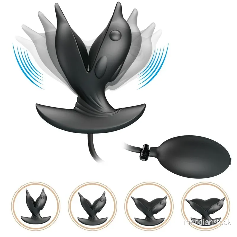 PRETTY LOVE - INFLATABLE & RECHARGEABLE DELFIN ANAL PLUG - Bild 3