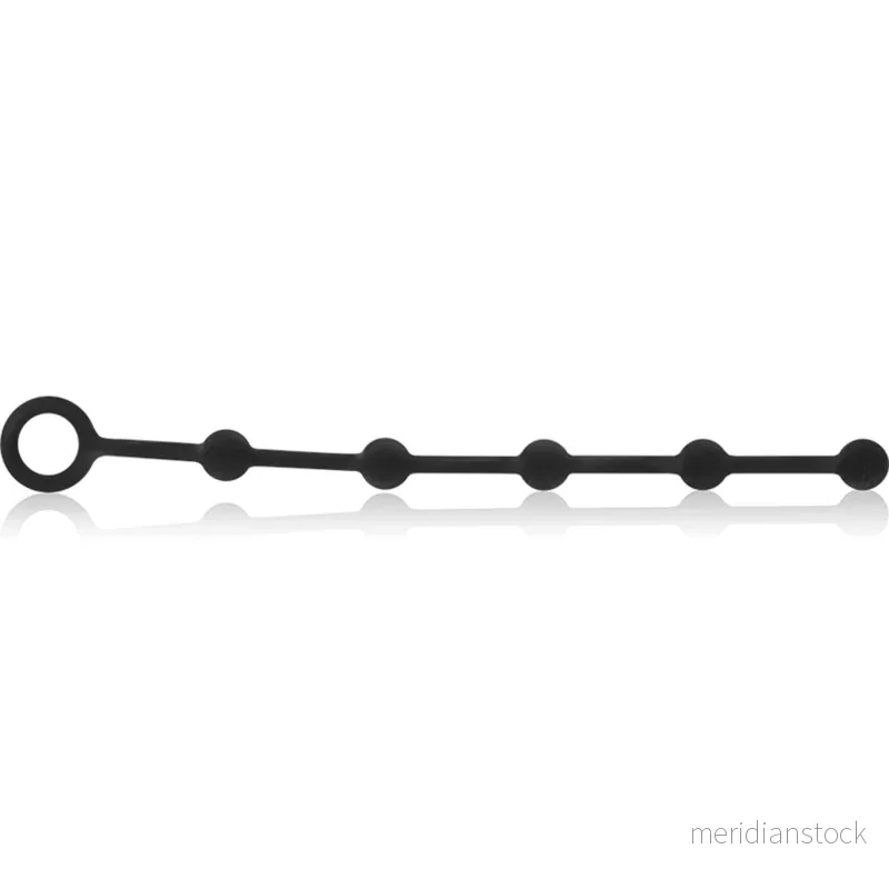 BLACK&SILVER - KORG ANAL ROSARY SILICONE INITIATION 21 CM - Bild 3