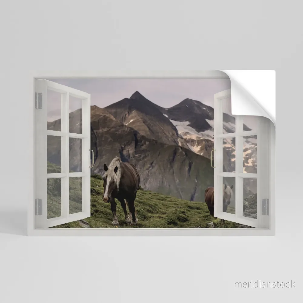 NATURAL FRAME INSPIRATION Självhäftande Horisontell Poster - Bild 3