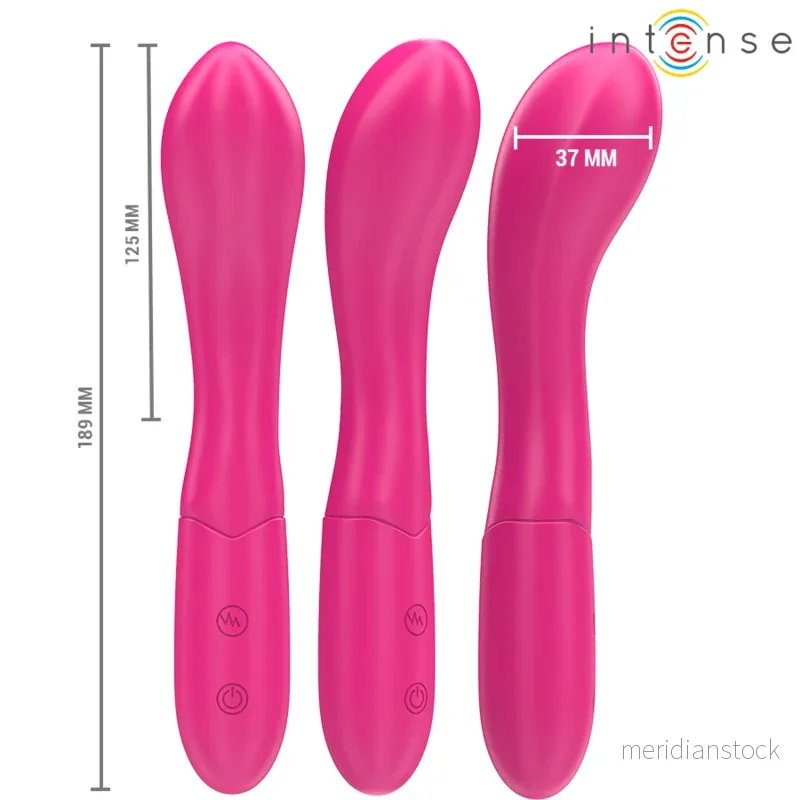 INTENSE - LISETTE VIBRATOR 19 CM FLEXIBLE 10 VIBRATIONS PINK