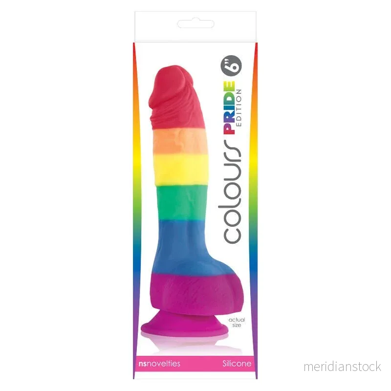PRIDE - LGBT FLAG DILDO 15 CM