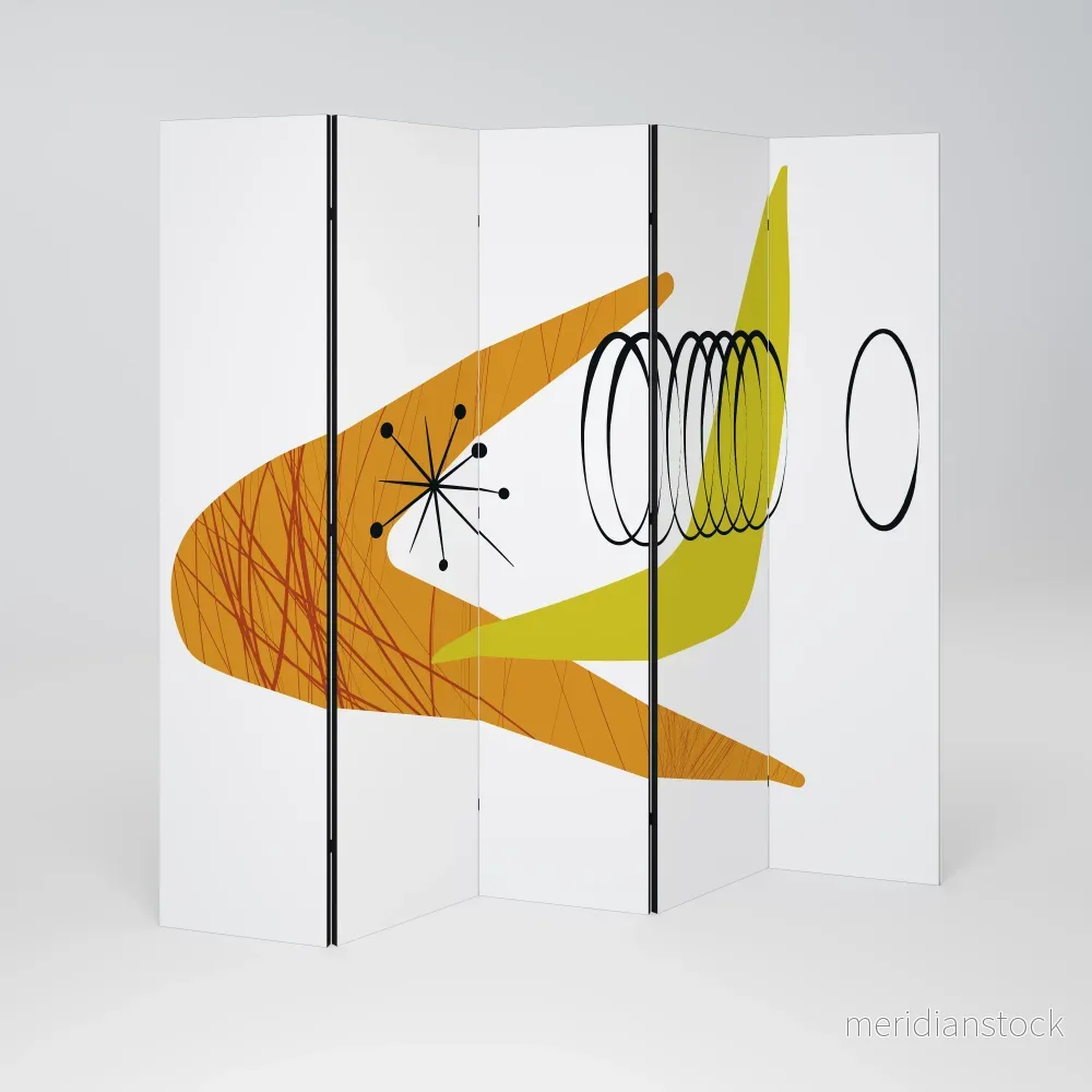MAGNETIC HIT Dekorativ rumsavdelare – 5 paneler - Bild 2