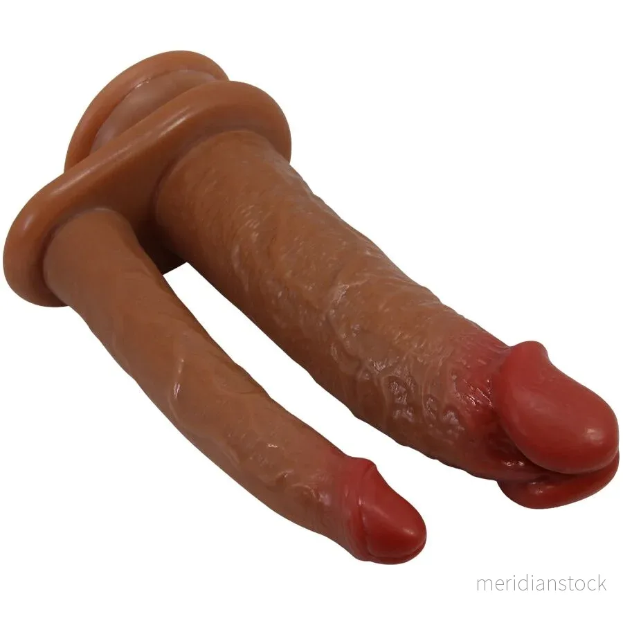 PRETTY LOVE - GORAN DOUBLE DILDO REALISTIC NATURAL MULATO - Bild 2