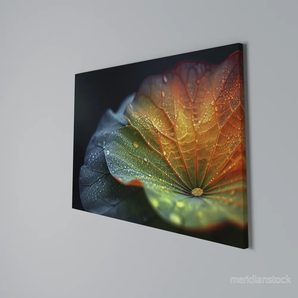 ECHOES OF RAIN Horizontal Canvas Print - Bild 3