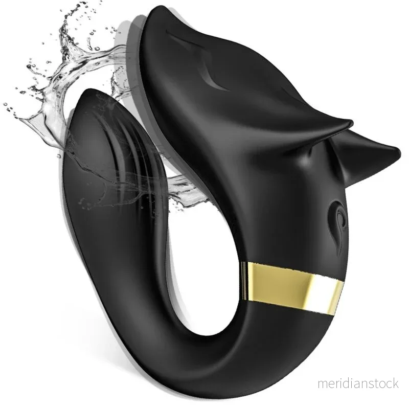 ARMONY - FOX VIBRATOR FOR COUPLES REMOTE CONTROL BLACK - Bild 2