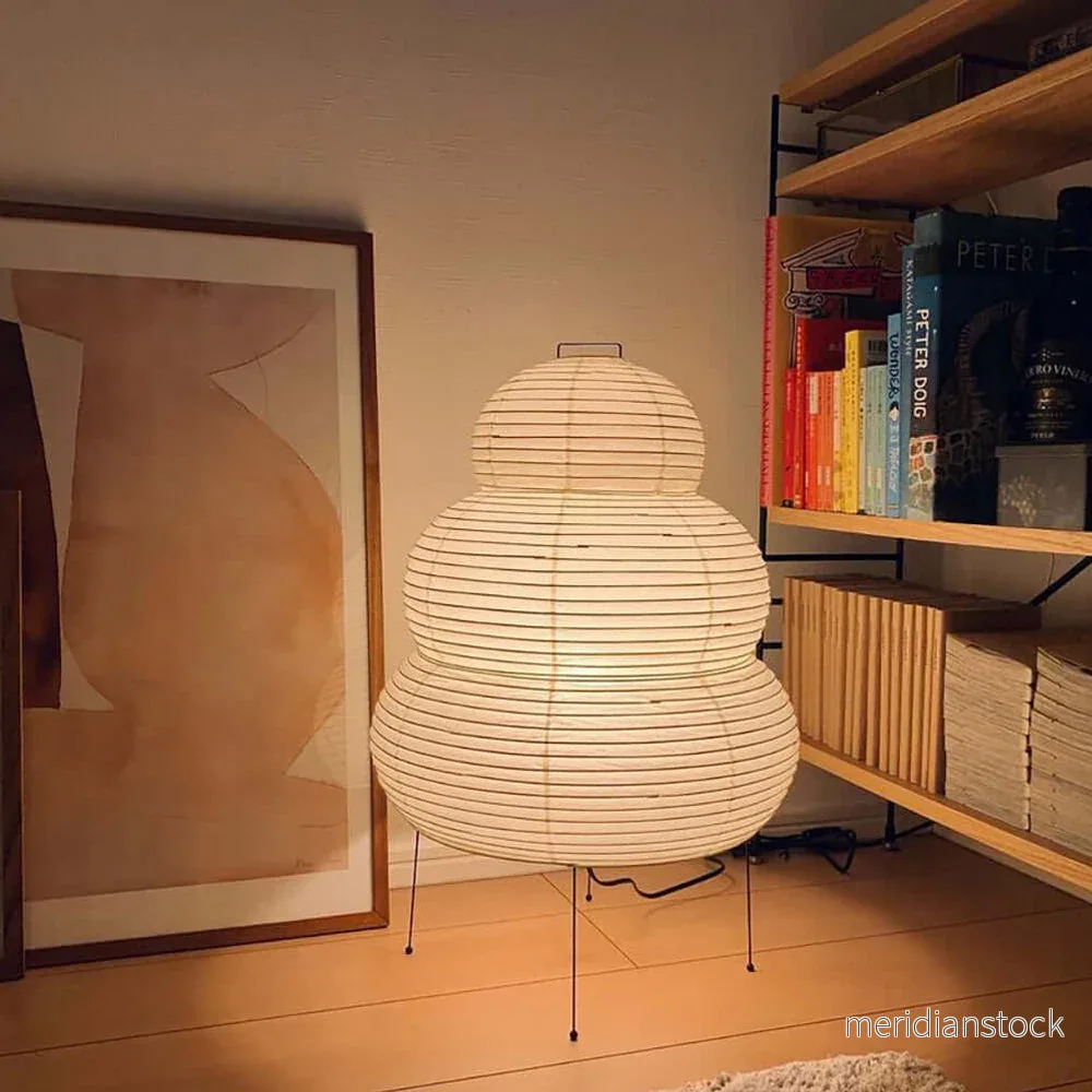 Japansk pappersbordslampa - Yumi - Bild 2