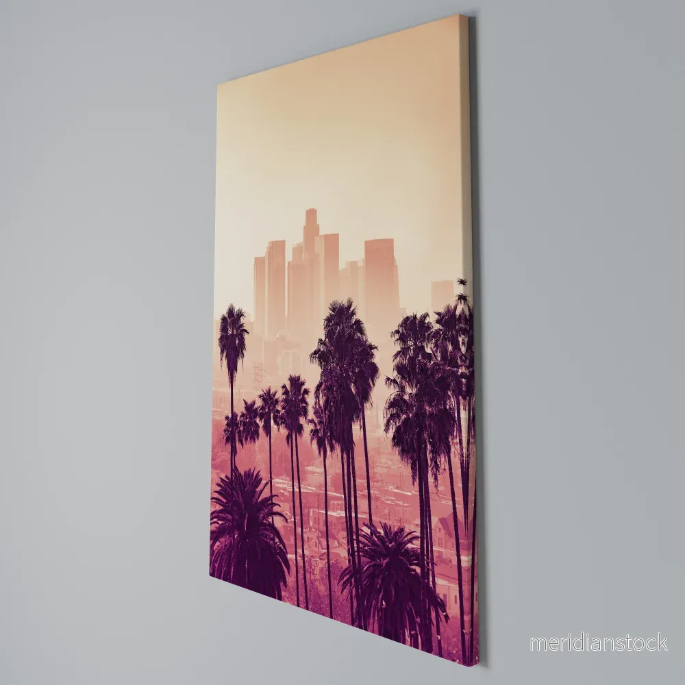 PALM SHADE DREAMSCAPE Vertical Canvas Print - Bild 3