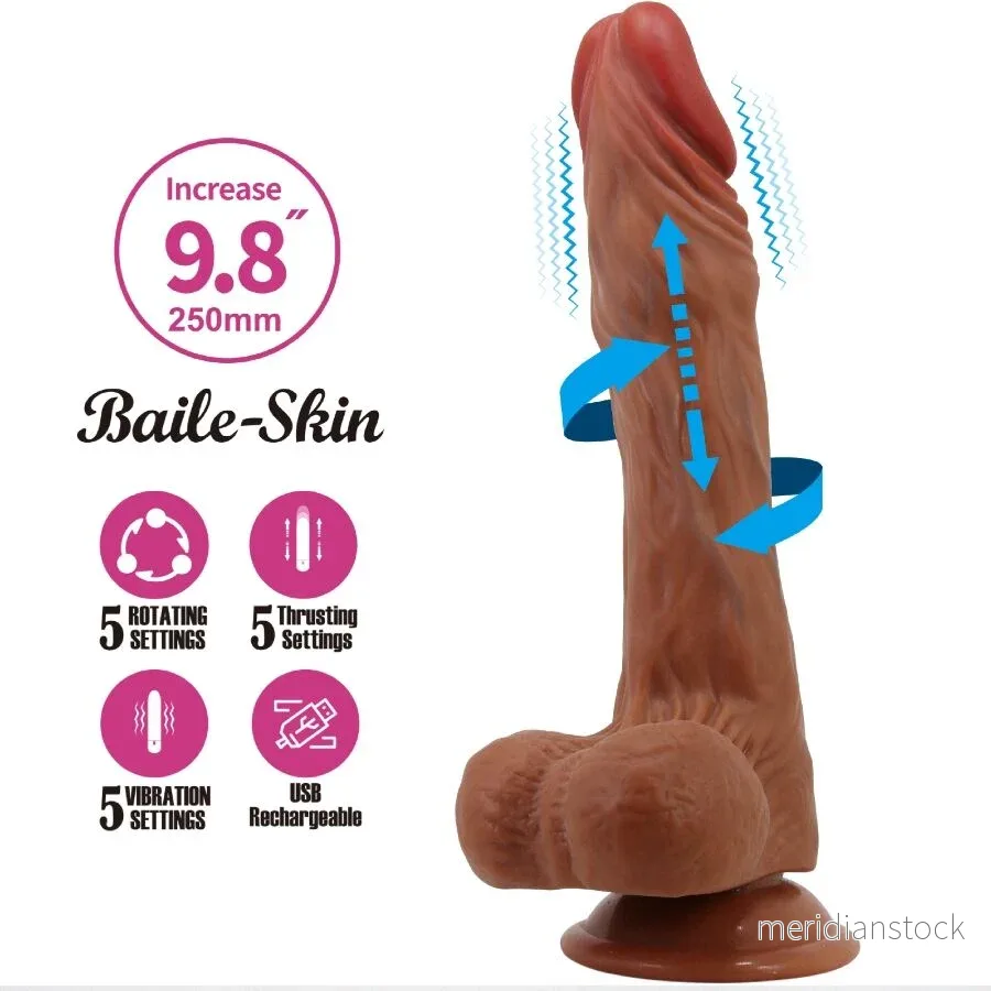 BAILE - CALISTO REALISTIC DILDO 24 CM FLESH