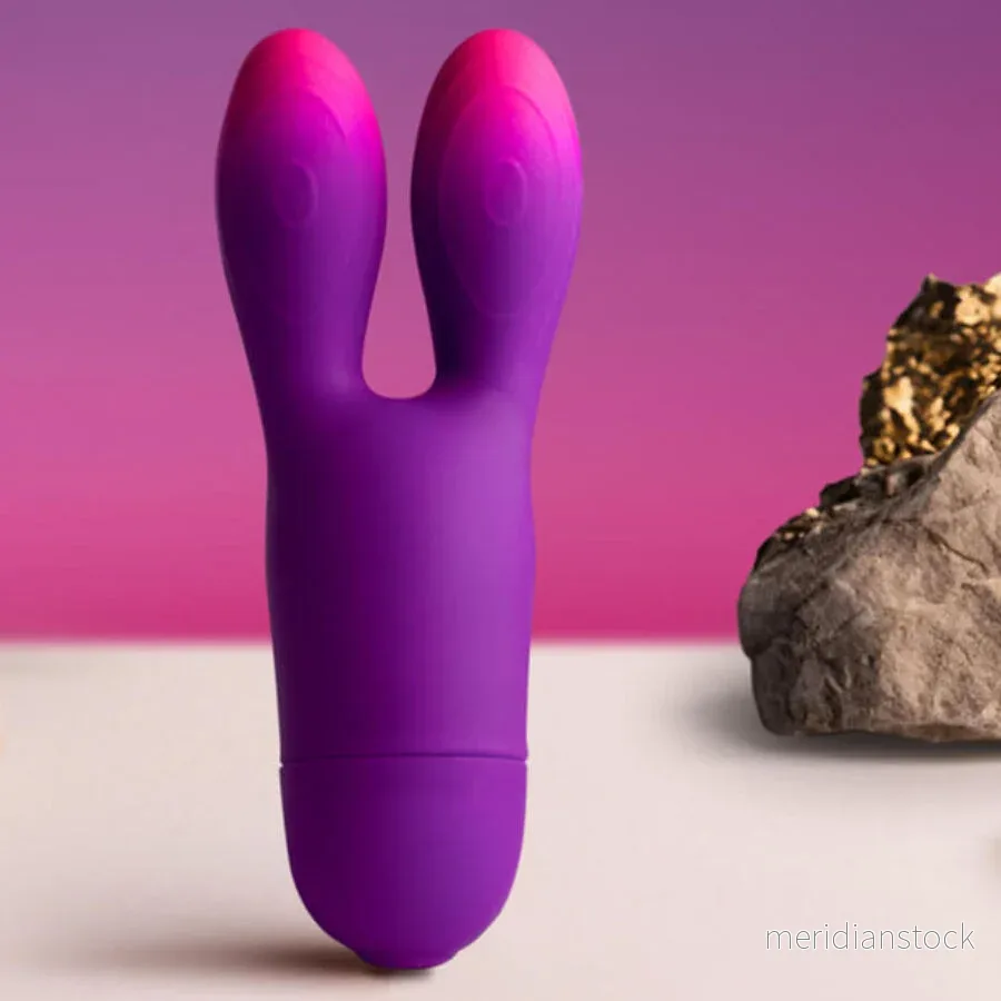 ROCKS- OFF - GLO-GIRL BUNNY PURPLE FLEXIBLE VIBRATOR - Bild 2